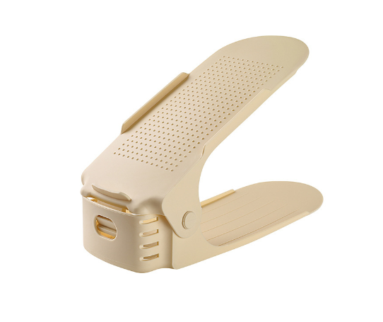 Zapatero de doble espesor con almacenamiento ajustable, bandeja para zapatos en capas, zapatero para dormitorio doméstico, estante para zapatos