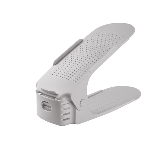 Zapatero de doble espesor con almacenamiento ajustable, bandeja para zapatos en capas, zapatero para dormitorio doméstico, estante para zapatos