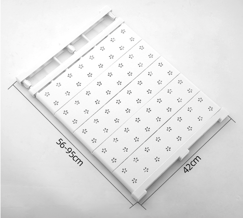 Estantes para armarios, estantes telescópicos sin perforaciones, compartimentos para armarios, organizadores de zapatos