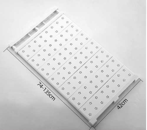 Estantes para armarios, estantes telescópicos sin perforaciones, compartimentos para armarios, organizadores de zapatos