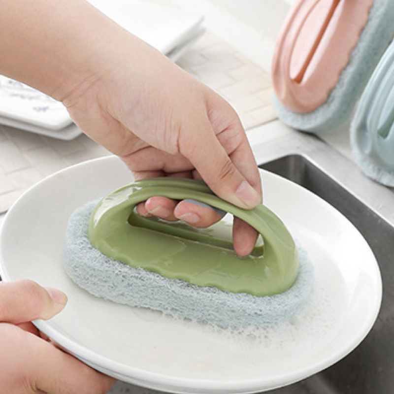 Cepillo para limpieza de cocina, limpieza de azulejos de baño, cepillo para ollas y lavavajillas, artículos prácticos, artículos de uso diario