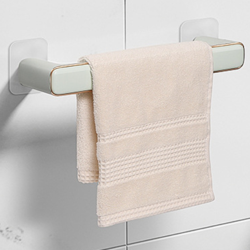 Wall-mounted slipper rack, punch-free slipper drain rack, multi-functional towel rack, home storage