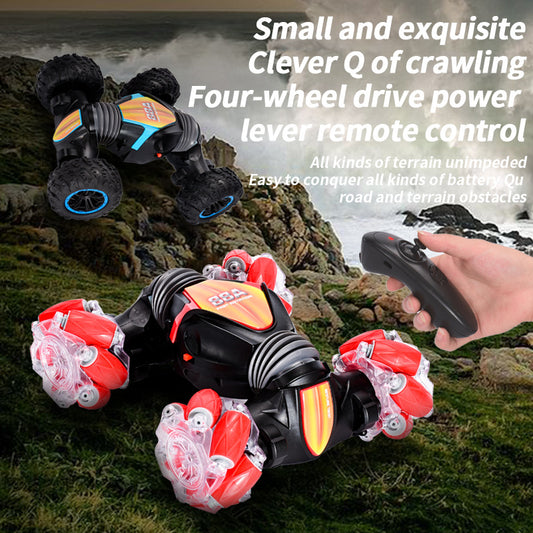 Four-wheel-drive stunt torsion vehicle，remote control car