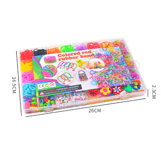 Bandas elásticas para niños, pulseras de goma