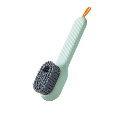 Multifunctional Shoe Brush, Household Push Type Automatic Liquid Filling Laundry Brush, Laundry, Shoe Cleaning Brush