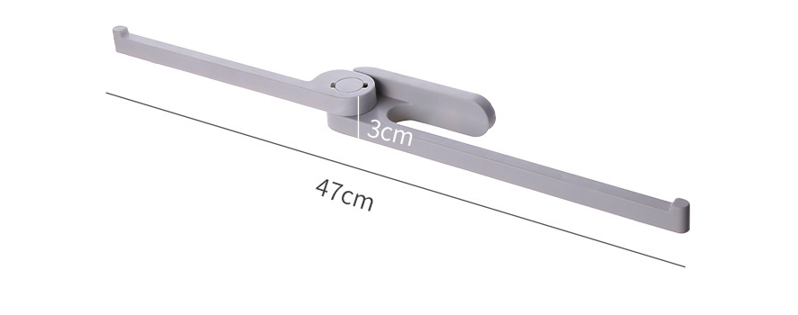 Clothes rack organizer, balcony organizer, no-punch drying clothes rack, wall-mounted put clip hooks