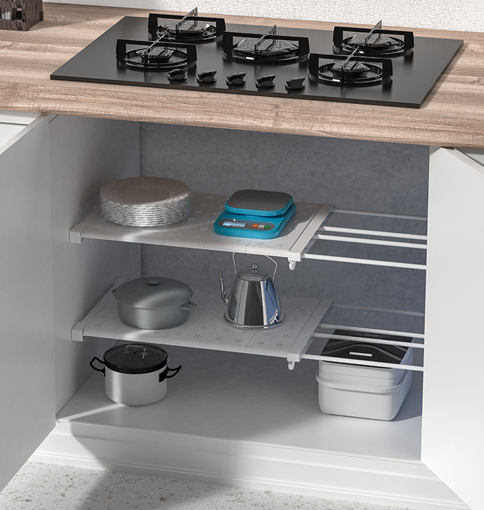 Closet Layers,No-Punch Telescopic Shelves,Closet Compartments,Shoe Organizers
