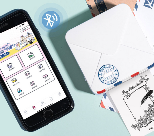 Mini impresora térmica para teléfono móvil Pequeña impresora de errores para estudiantes en casa