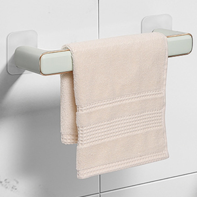 Perchero para zapatillas de pared, escurridor de zapatillas sin perforaciones, toallero multifuncional, almacenamiento en el hogar
