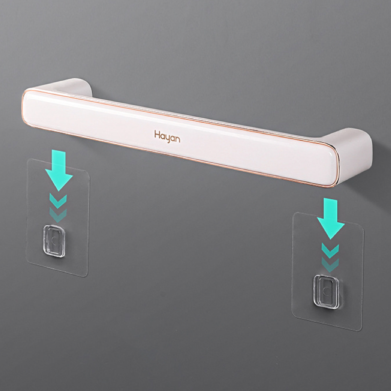 Perchero para zapatillas de pared, escurridor de zapatillas sin perforaciones, toallero multifuncional, almacenamiento en el hogar